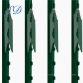 Green Painted Studded T Post for American Market